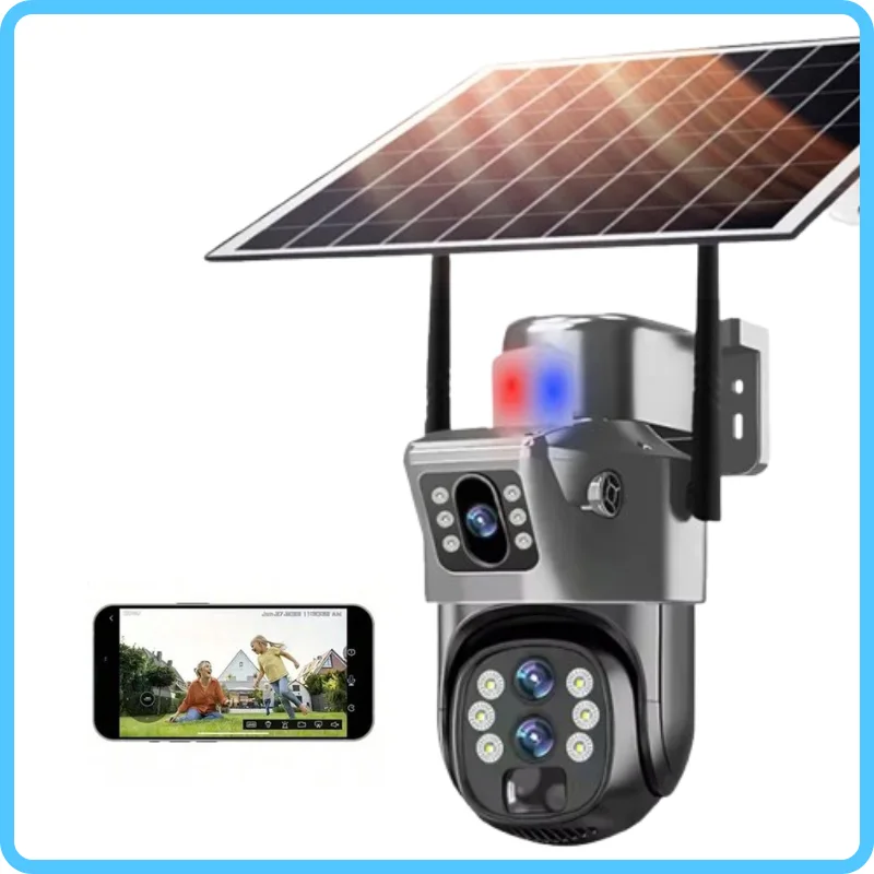 12MP كاميرا بالطاقة الشمسية ZOOM x10