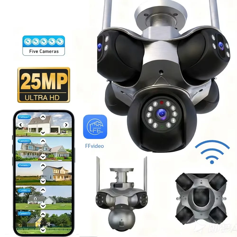 Caméra WIFI 5 lens 25MB